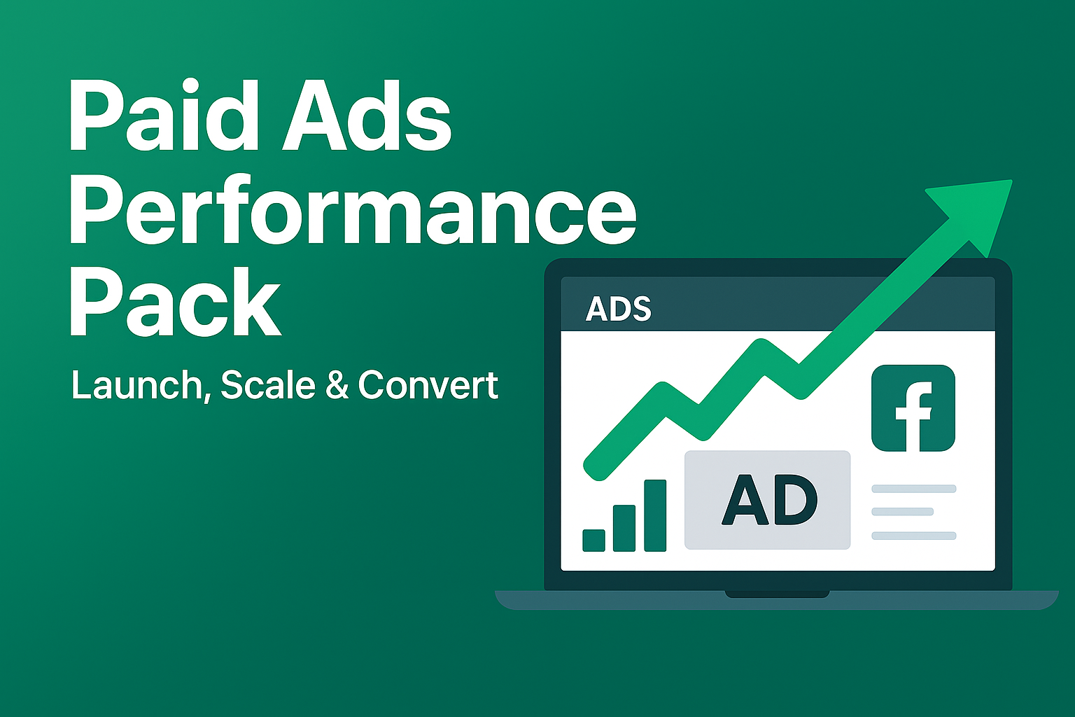 Paid Ads Performance Pack – Launch, Scale & Convert